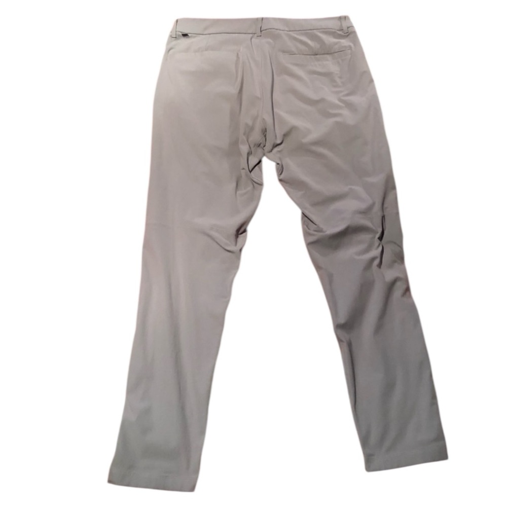 LULULEMON Men's Commission Pants in Siler Drop (Gray) Size 34 - Picture 6 of 12
